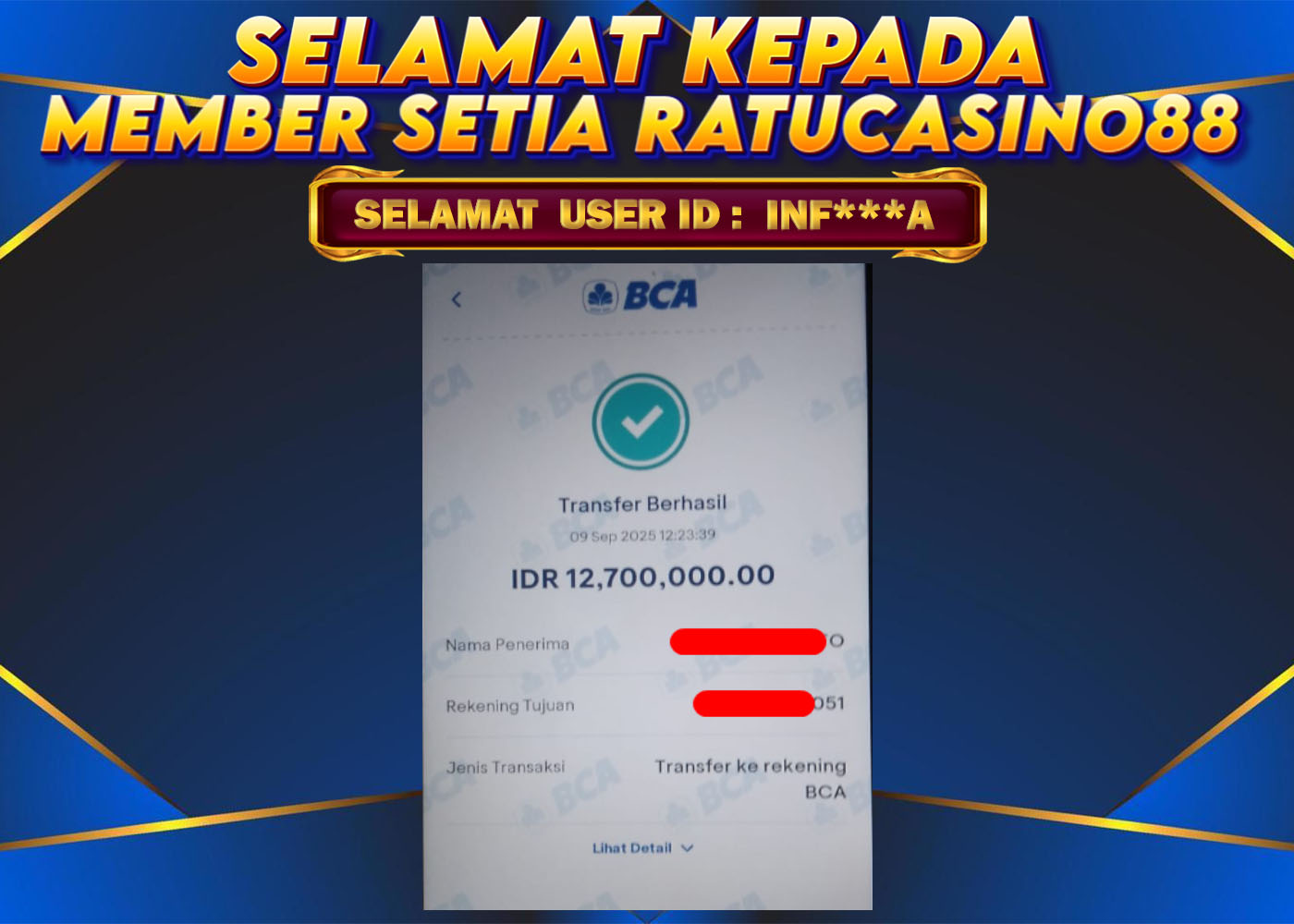 WITHDRAWAL MEMBER 85